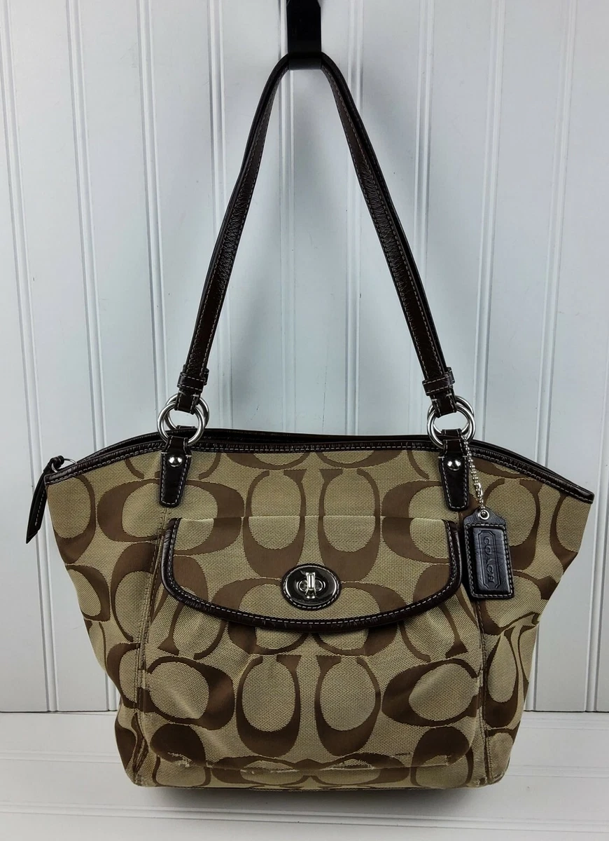 Leah satchel in signature canvas hot sale