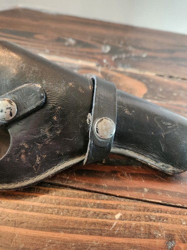 Vintage Leather Brauer Bros. Mfg. Co. St. Louis Mo Pistol Holster H41 Label - Picture 9 of 16