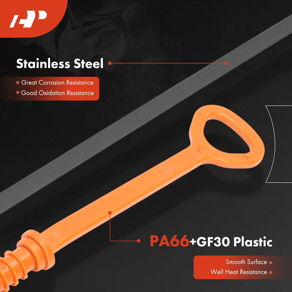 Varilla de medición de nivel de aceite de motor A-Premium para Audi A4 1997-1999 Volkswagen Passat 2000 Foto 3 de 4