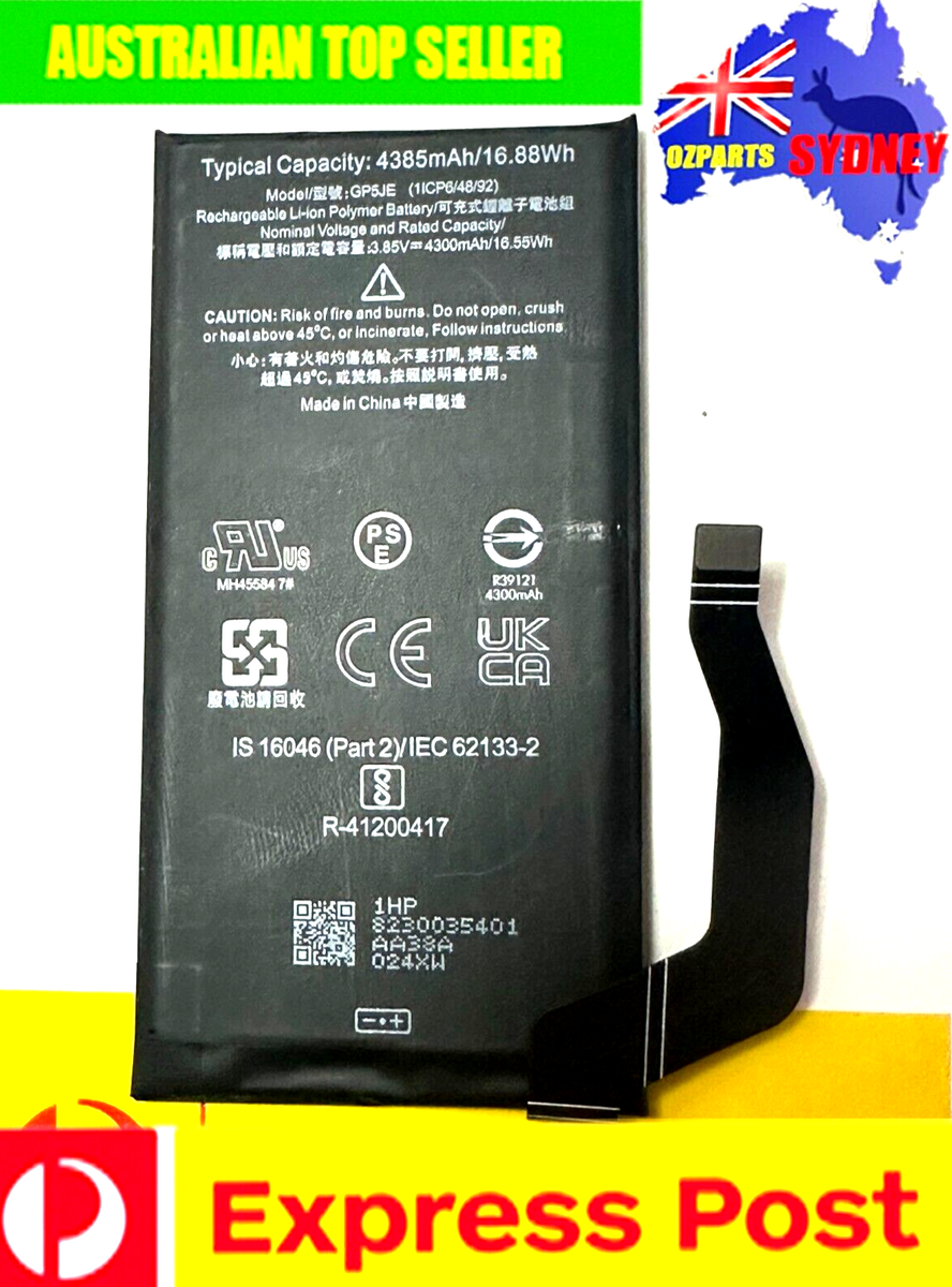 ORIGINAL Google Pixel 7A, GP5JE, Li-ion Battery, 4385mAh | eBay