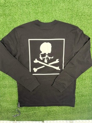 Mastermind World Boxed Logo L/S Black Shirt Size Medium (MSRP:$824.00)