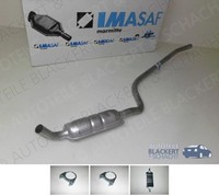 Imasaf Auspuff Mitteltopf+Anbauteile FüR Fiat 124+Familiare+Seat 124 1967-1980