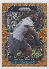 2021 Panini Prizm Rookie Orange Disco Prizm Gerrid Doaks #426 0c4o