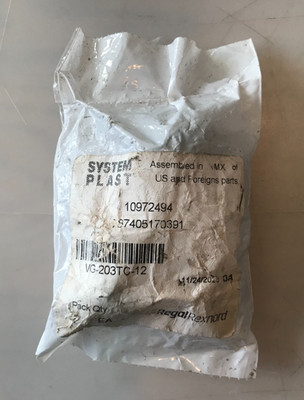 System Plast VG-203TC-12 Transition Cap