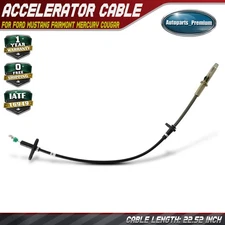 22.52 in Carburetor Accelerator Cable for Ford Mustang Fairmont Mercury Cougar