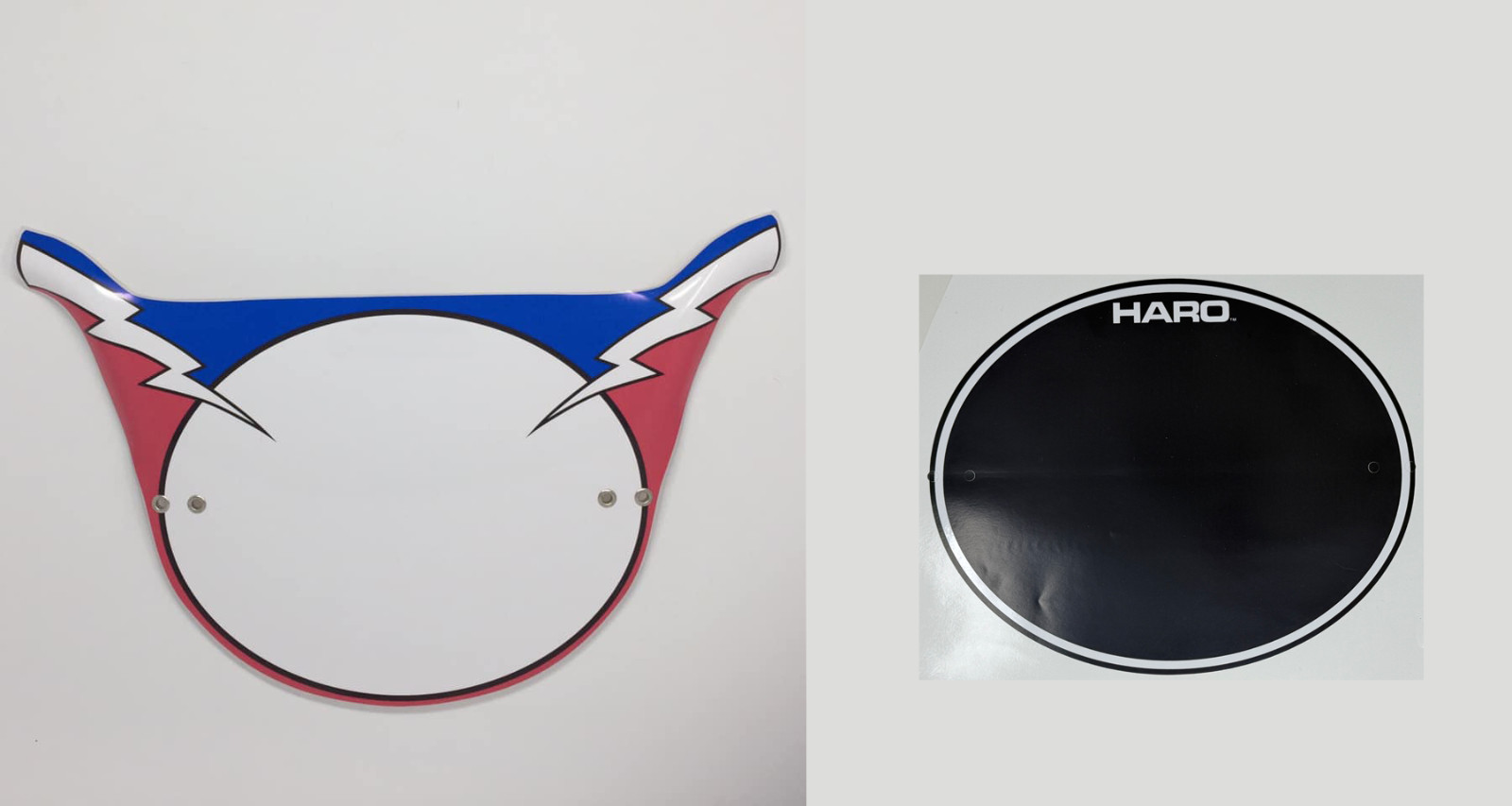 Blue & Red with Black Panel Cover