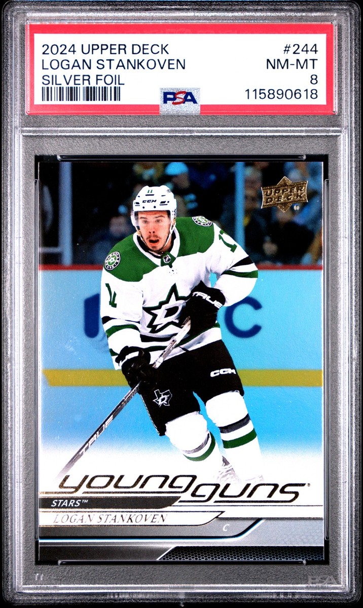 2024-25 Upper Deck Series 1 - Young Guns Logan Stankoven #244