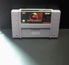 Mortal Kombat  Super Nintendo SNES Cartridge