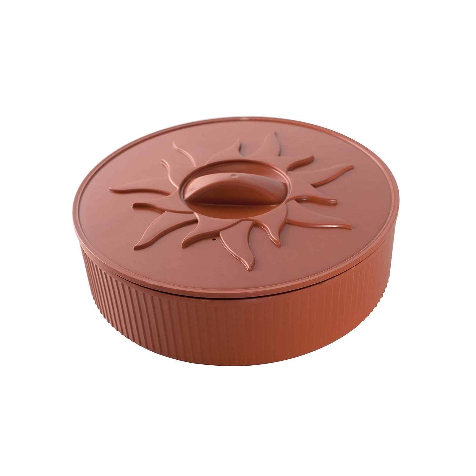Nordic Ware Microwave Tortilla and Pancake Warmer, 10 Inch, Terracotta Color