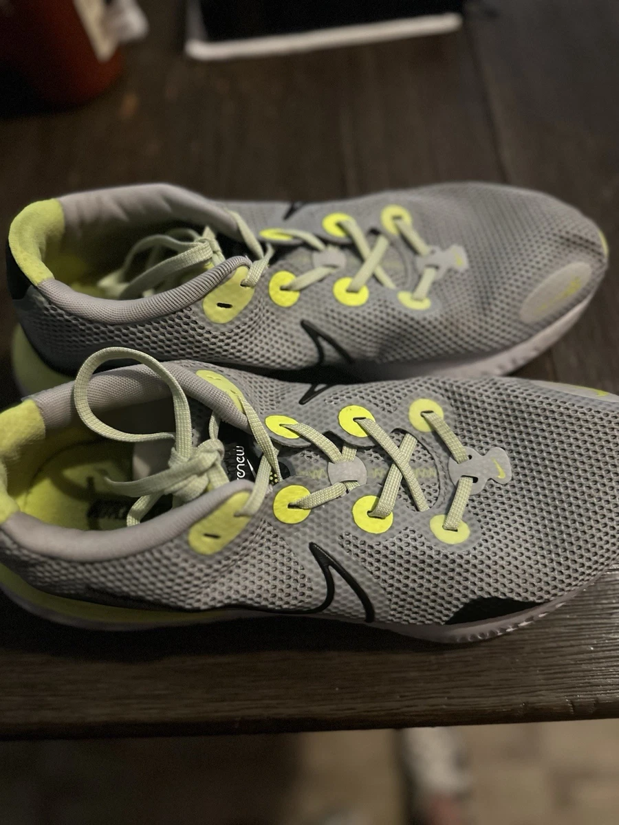 Nike Renew Run 4E Wide Grey Fog Volt for Sale | Authenticity  display picture 1