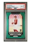 2024 Panini Prizm - Emergent Jayden Daniels #2 Green Prizm (RC) - PSA 10