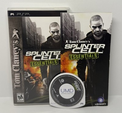 Tom Clancy's Splinter Cell Essentials Sony PSP PlayStation Portable Complete CIB