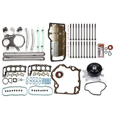 Timing Cover Gasket Oil Pan Gasket Head Bolts set For 02-03 Dodge Ram 1500 4.7L