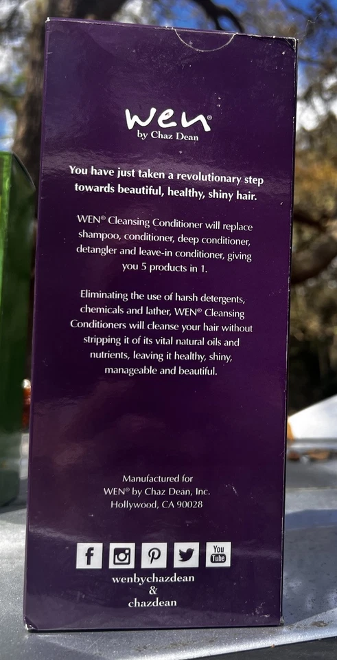 WEN By Chaz Dean 16 oz Restorative Cleansing Conditioner Mandarin Italian Fig - Image 2 of 2