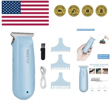 Hair Clippers, Silent Cordless Hair Trimmer, Mini Hair Cutting Kit with 3 Gui...