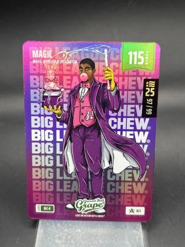 2025 Bo Jackson Battle Arena NSCC MAGIC Big League Chew Grape BLC-8! 97/99