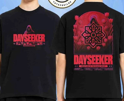 Dayseeker Creature In The Black Night Album t shirt Tee