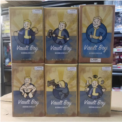 Bobblehead Cute Vault Boy Full Set Figure Toys Anime Action Figure Statue Collec