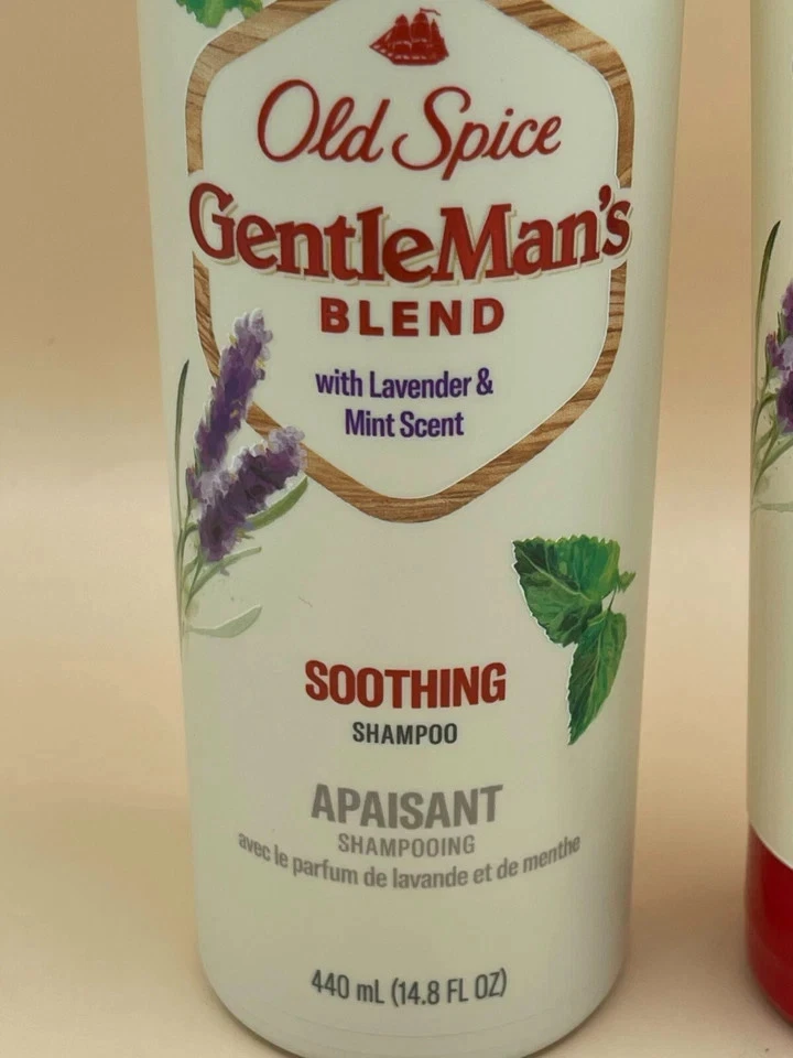 Acondicionador calmante Old Spice Gentleman's Blend 8 oz y champú 14,8 oz - Nuevo Foto 3 de 4