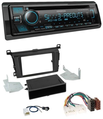Kenwood Bluetooth USB CD MP3 DAB Autoradio für Toyota RAV-4 (ab 2013) - Bild 1 von 4