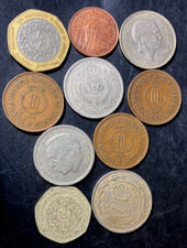 Old JORDAN Coin Lot - 1949-PRESENT - 10 Excellent Coins - Lot #B12