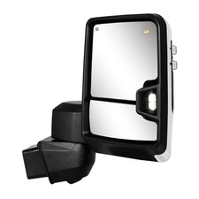Passenger Side Towing Mirror Compatible with 2020-2025 Chevy Silverado GMC Si...