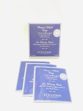 Loccitane Face Relaxing Masks Lavender Oil, 3 Masks, Discontinued, Rare