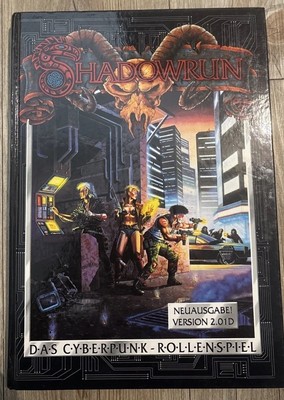 Shadowrun Das Cyberpunk Rollenspiel Deutsch wie Neu