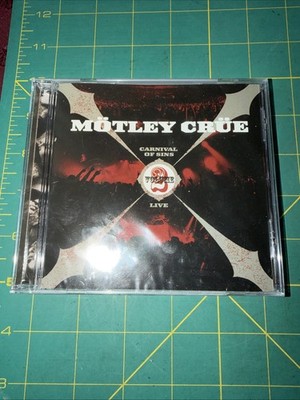 MOTLEY CRUE Carnival Of Sins Live Volume 2 CD Nikki Sixx Mick Mars