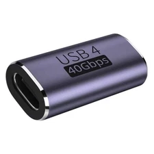 USB Type C 3.2 100W Female to Female Extender 40Gbps 8K Adapter USB4 Connector