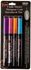 Uchida 482-4B Chalk Mkr Fine Set,Art Pens  Markers