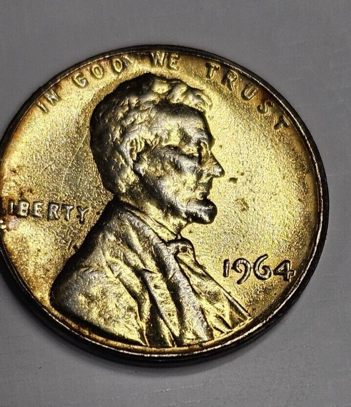1964 24K GOLD Plated Penny Lincoln ONE CENT Rare | eBay