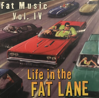 Life in the Fat Lane: Fat Music, Vol. 4 LP 2023 Fat Wreck Chords