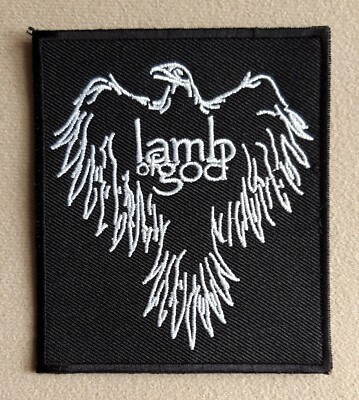 LAMB OF GOD - PATCH / AUFNÄHER - GROOVE / TRASH METAL
