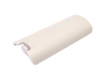 Battery Back Cover for Nintendo Wii Remote Gaming Controller White - Old Skool