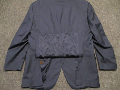 Peter Millar Jacket Men's 44R Blue Blazer Wool 2 Button Sport Coat Casual - Picture 13 of 24