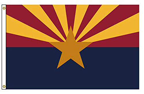 ARIZONA 3x5ft STATE FLAG weather resistant DURAFLEX us seller super polyester - Picture 1 of 3