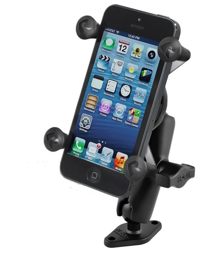 RAM-B-102-UN7U RAM Flat Surface Drill Down Mount w/ X-Grip Cradle for Smartphone - 第 1/2 張圖片