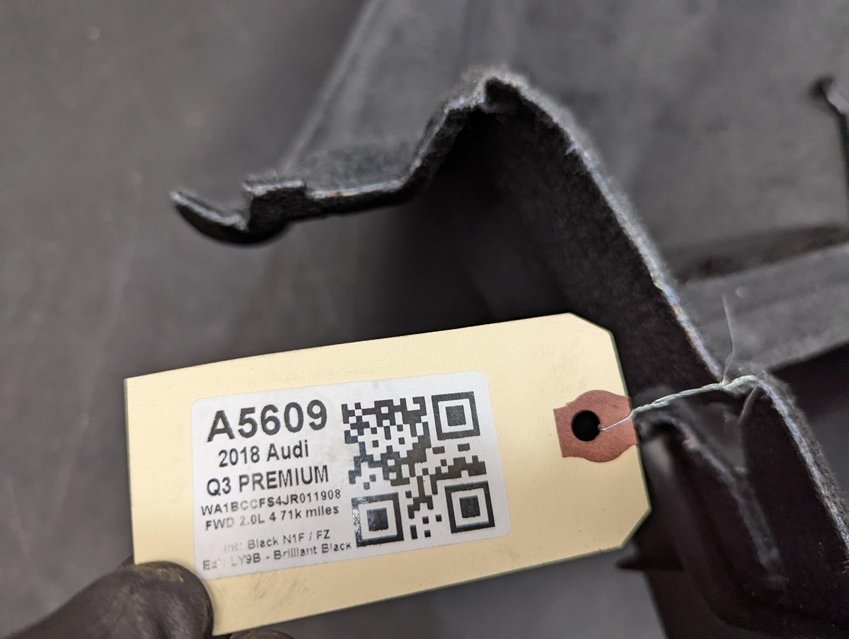 Rear Left Quarter Trim Panel 2018 Audi Q3 8U0863879ACIBH