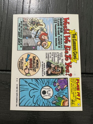 1988 Garbage Pail Kids Series 14 completa il tuo set base GPK 14A U scelta OS14 - Foto 68 di 188