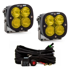 Baja Designs XL80 LED Amber Driving/Combo Light Pods 9,500 Lumens - Pair