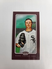 1/1 CAROLINA BRIGHTS MAROON BLANK BACK RARE 2010 Topps T206 JOHN DANKS WHITE SOX