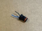AUDI SKODA PORSCHE Mirror glass Male Wires Plug connector 2 PIN blind spot zone