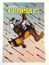 CEREBUS THE AARDVARK #56 SIGNED BY DAVE SIM NM- AARDVARK-VANAHEIM 1983 NORMALMAN