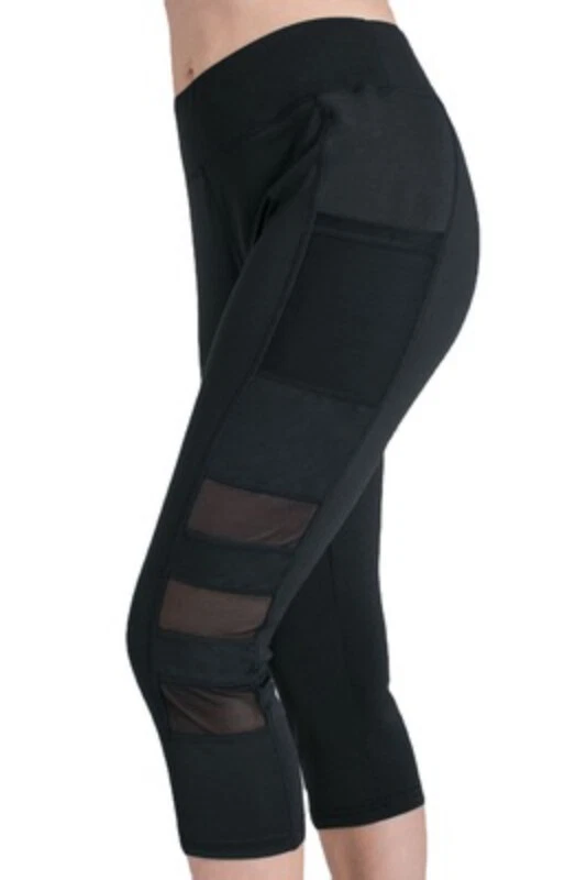 Women s Legging Seven point running exercise leggings side pocket