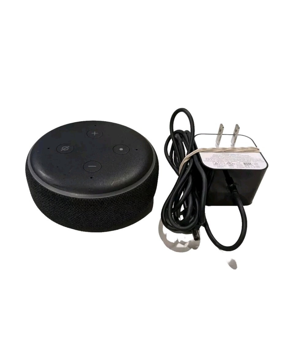 Amazon Echo Dot 3rd Generation Smart Speaker Charcoal Alexa Voice