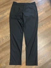 VRST Commuter Pant Mens 5 Pocket Golf Pure Black Size 35 x 34 Tapered Excellent