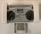 NEW NOS Vintage HITACHI TRK-7000H Stereo Radio Cassette Boombox w/ Box RARE MINT