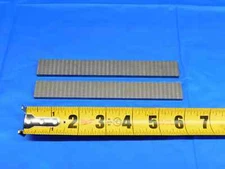 2PC CARBIDE LATHE CUTOFF PARTING & GROOVING BLADES ABOUT .226" THICK 6 1/16 OAL