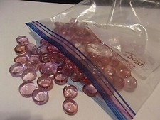 100-Creative Glass , Vase Fillers Glass Gems, Aquarium Rocks, Stones 5/8" Dia.